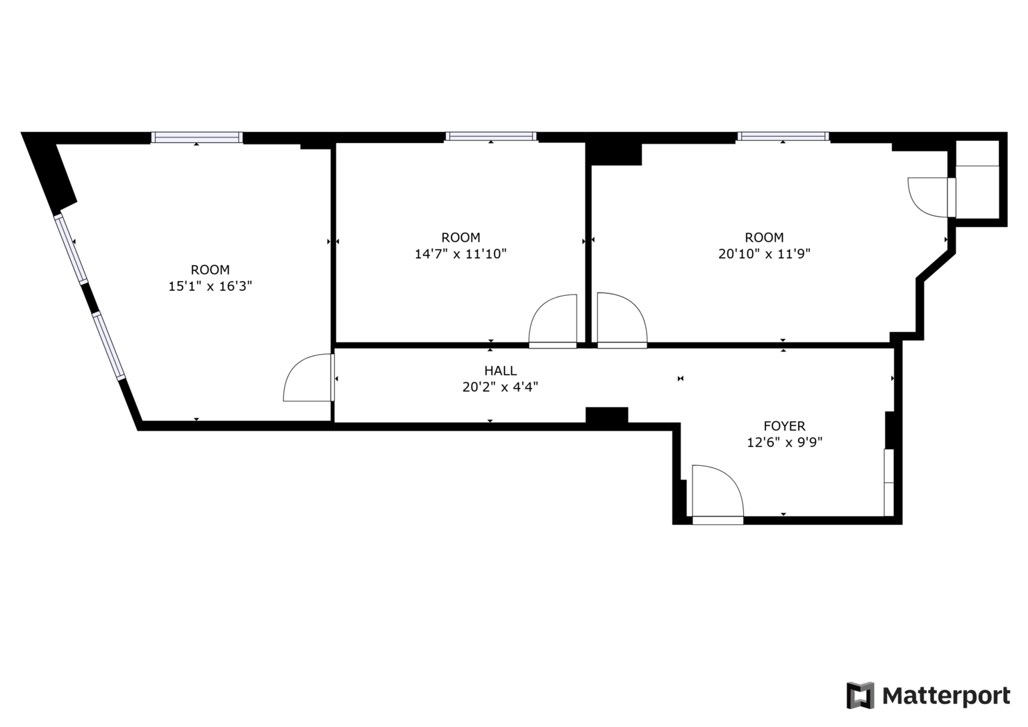 1123 Broadway Office Space - Floorplan