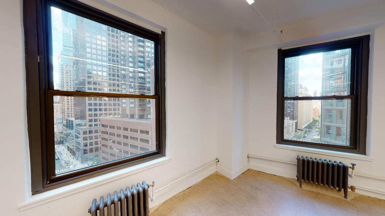 Broadway & 58th Street Office Space - Large Corner Windows