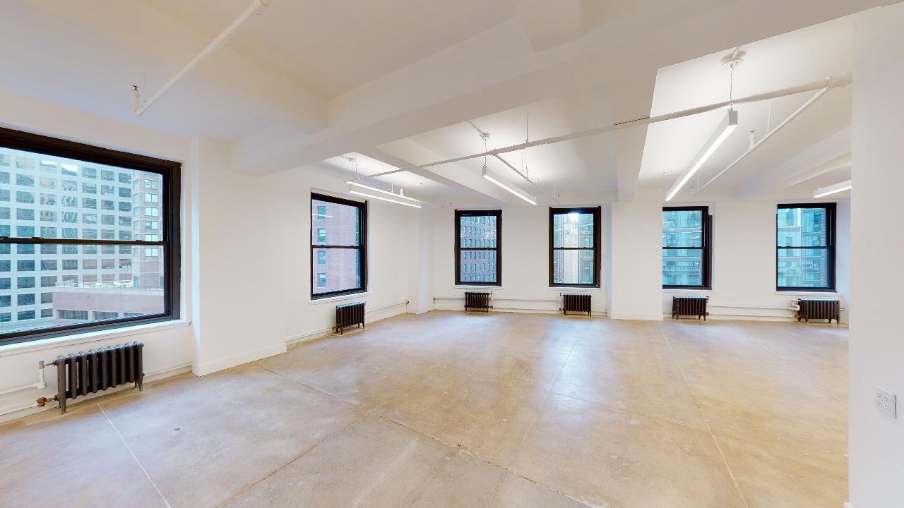 Broadway & 58th Street Office Space - Large Corner Windows