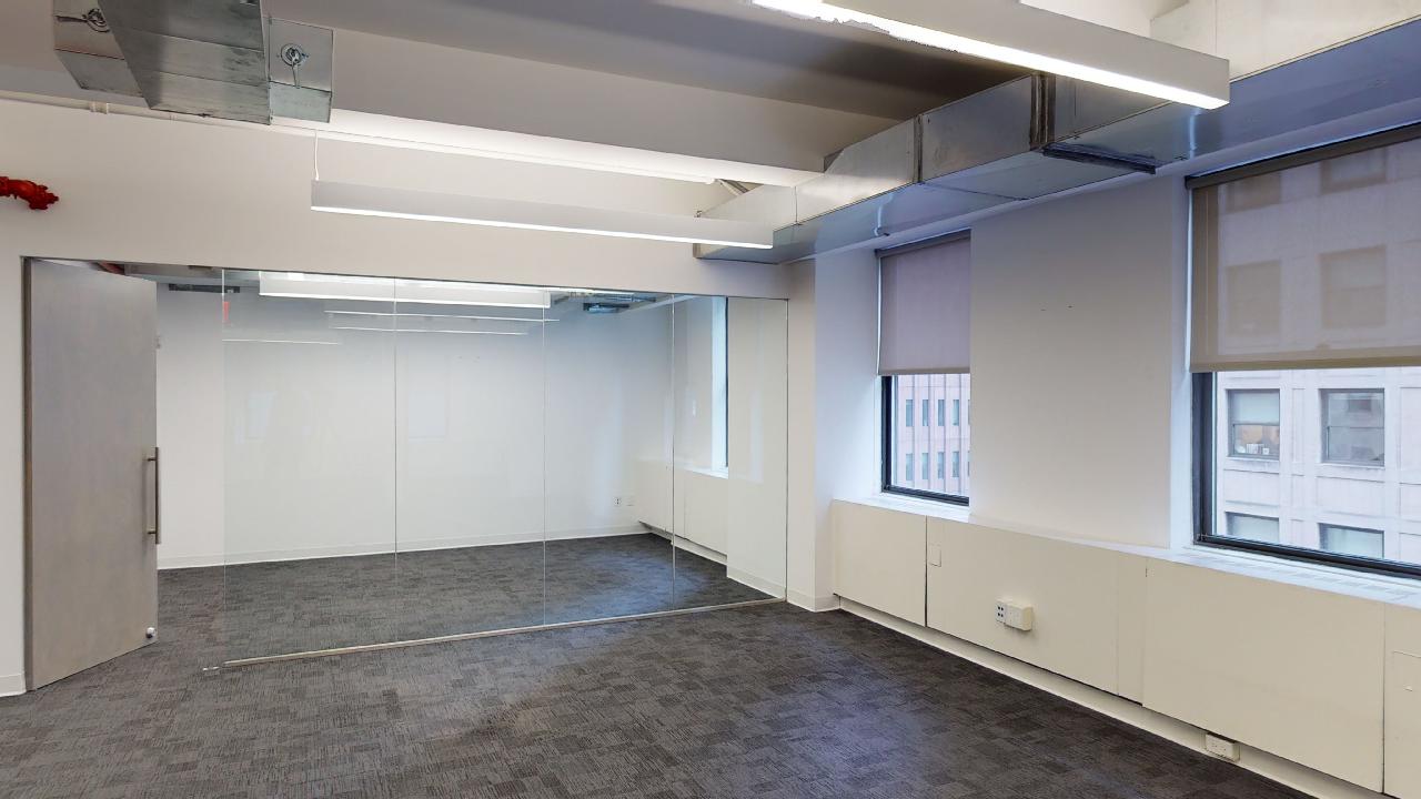 80 Broad Street Office Space, Suite #1604 - Glass Private Office