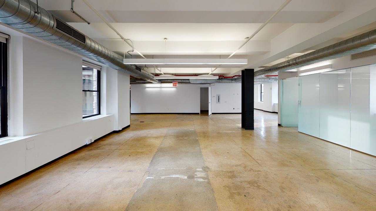80 Broad Street Office Space, Suite #2001 - Concrete Floor