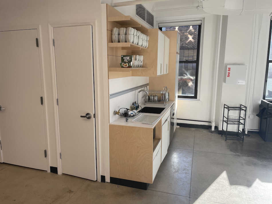 580 Eighth Avenue Office Space - Kitchen Corner