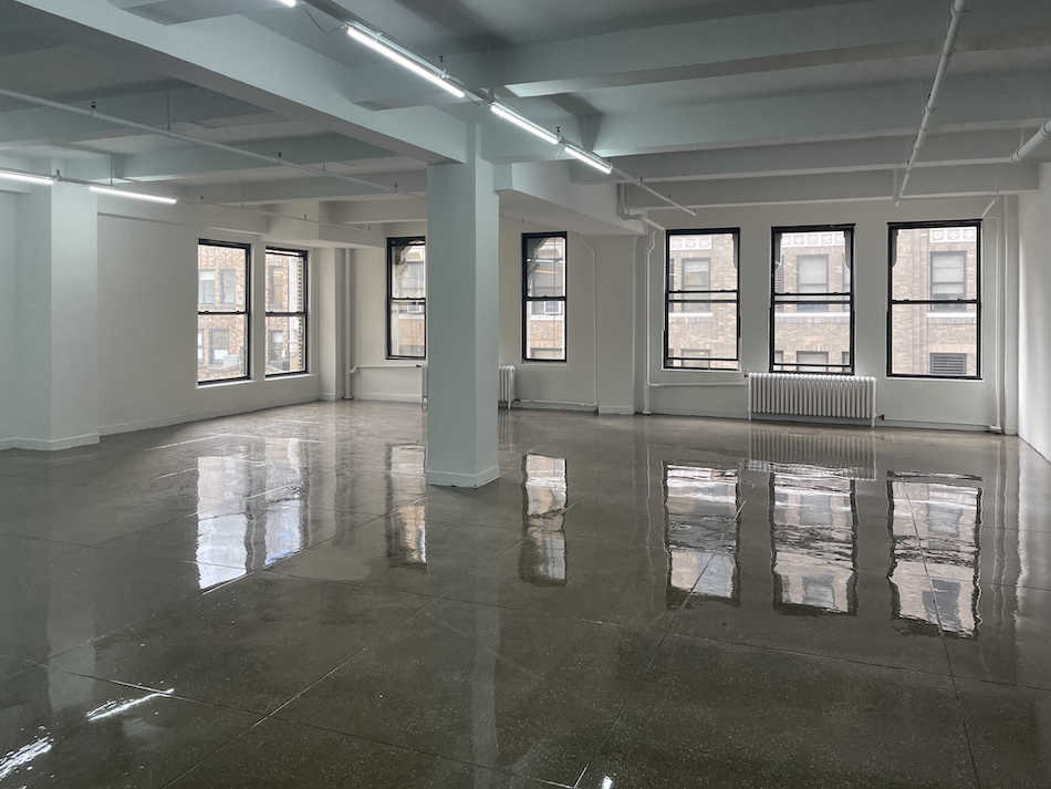 265 West 37th Street Office Space - Large Corner Windows