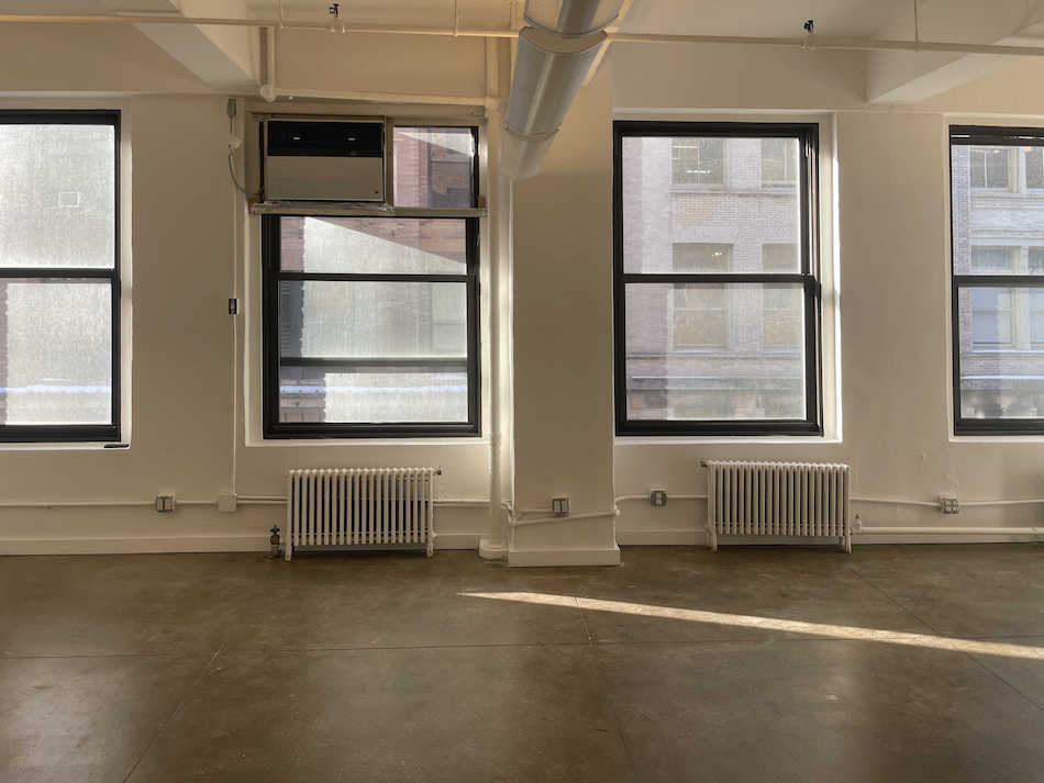 270 Lafayette Street Office Space - Large Windows