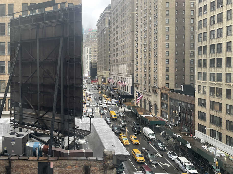 352 Seventh Avenue Office Space, #211 - Window View on Seventh Avenue