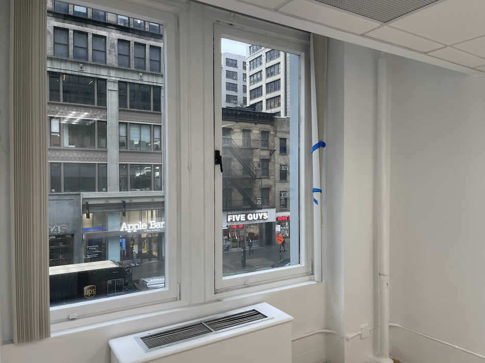 352 Seventh Avenue Office Space, #211 - Window View