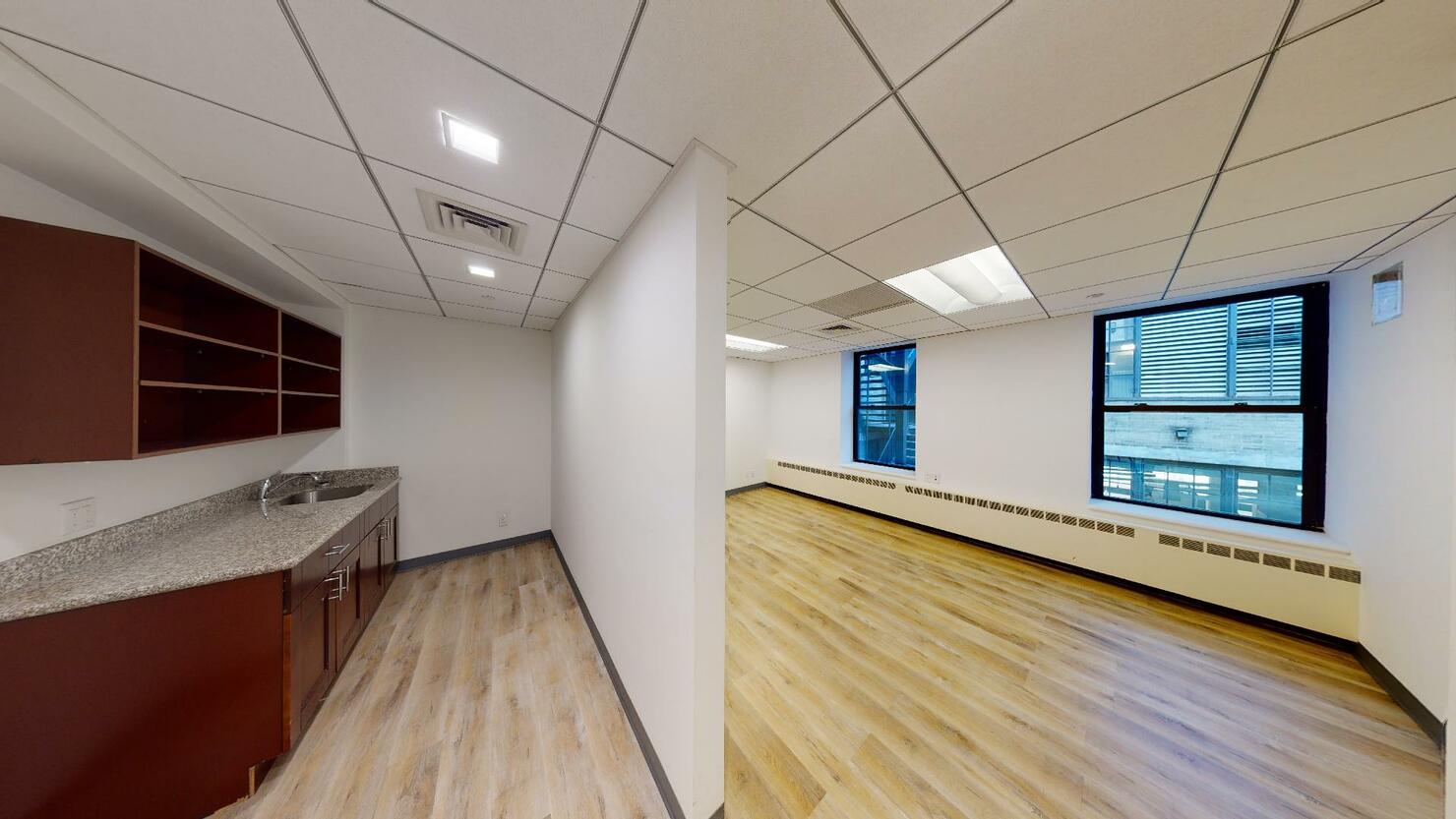 483 Tenth Avenue Office Space - Kitchenette and Office Room