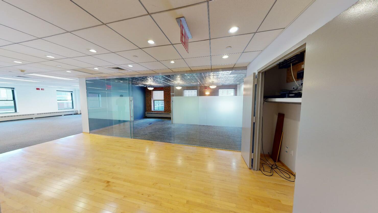 483 Tenth Avenue Office Space, Suite #410 - Glass Wall