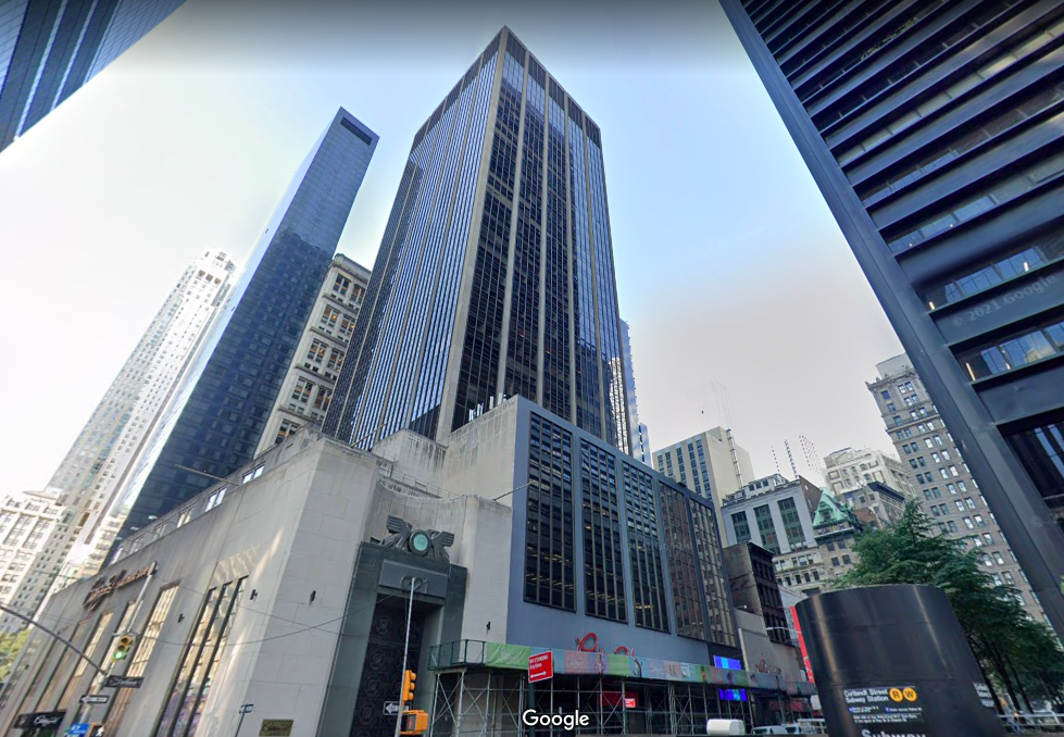 22 Cortlandt Street Office Space