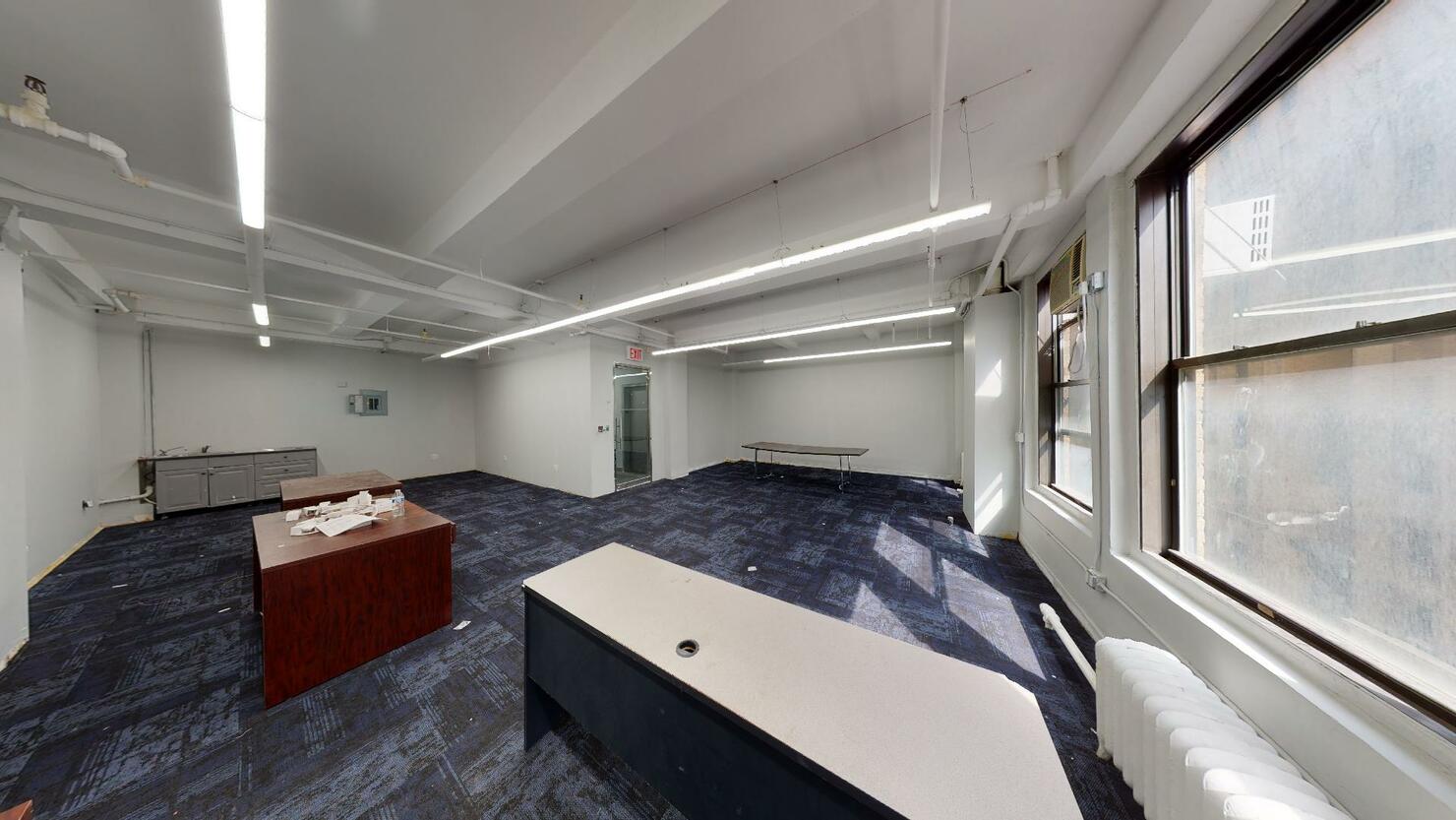 255 West 36th Street Office Space, 9th Floor - Full View of Bullpen