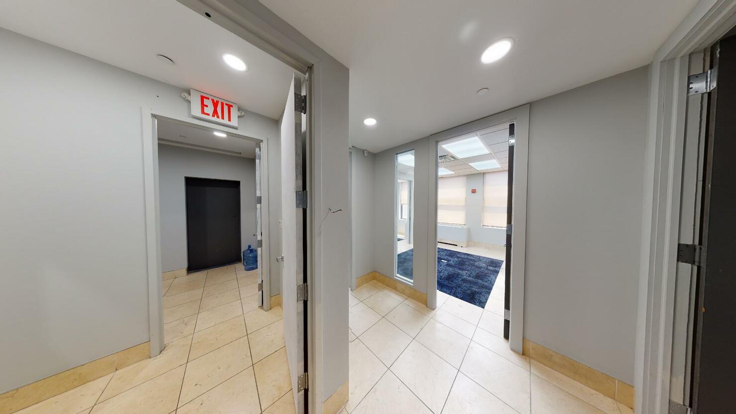 255 West 36th Street Office Space - Entrance and Hallway