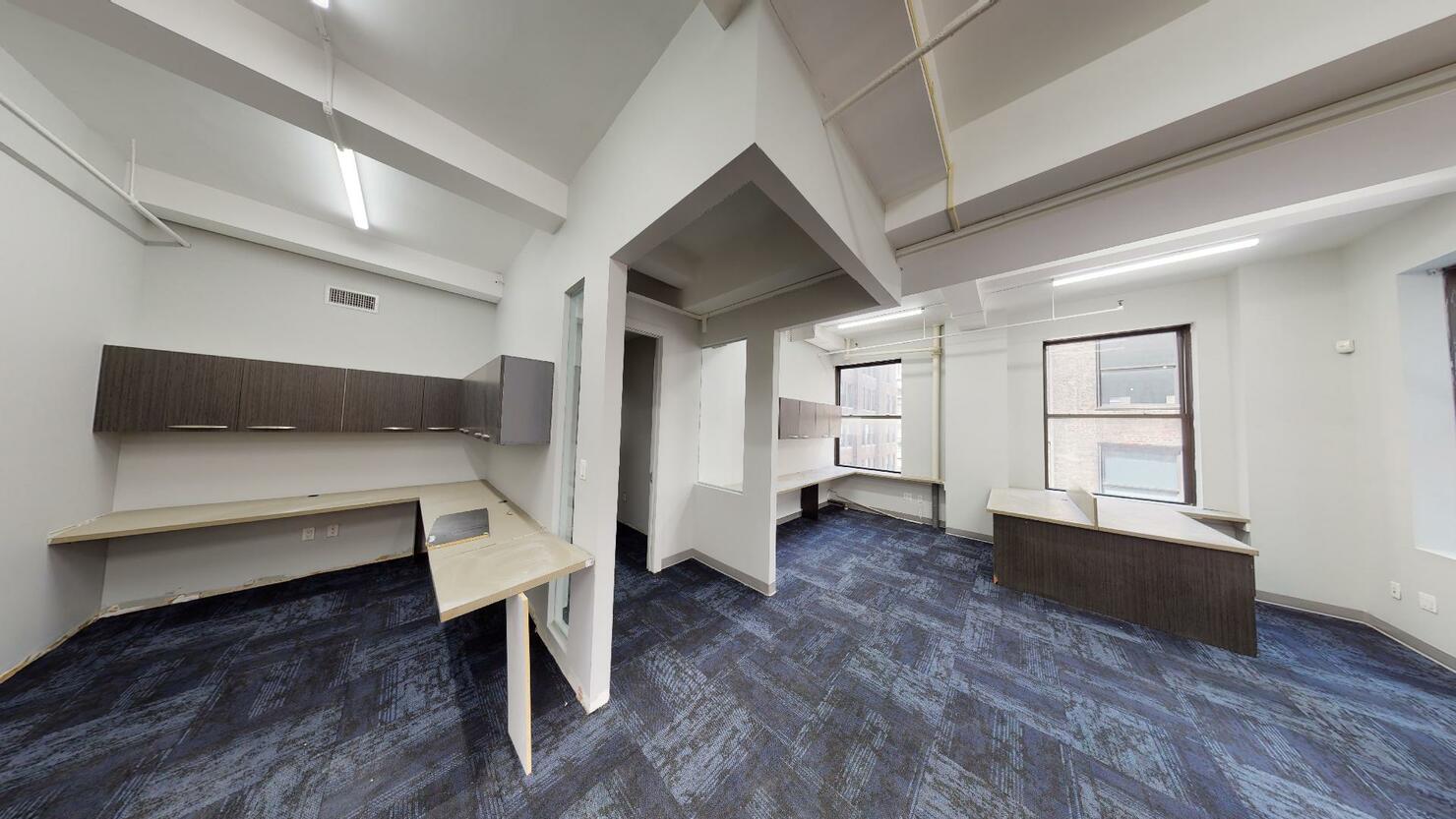 255 West 36th Street Office Space - Bright Empty Office Room