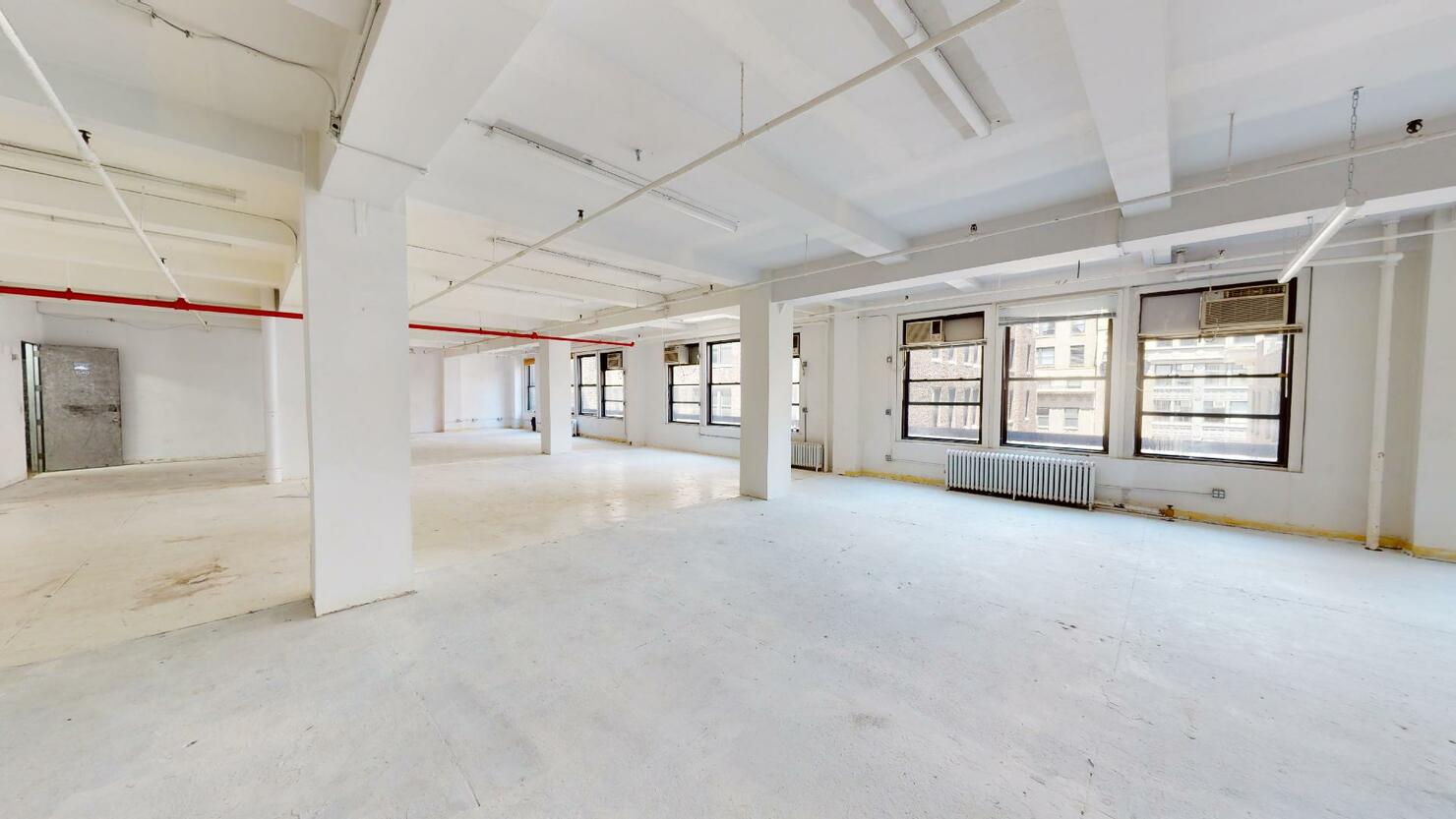 255 West 36th Street Office Space, 11th Floor - Large Windows