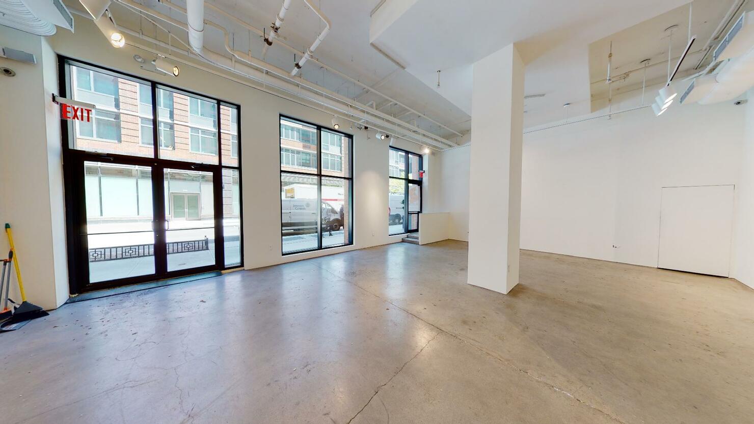 540 West 28th Street Office Space - Ground Floor Windows