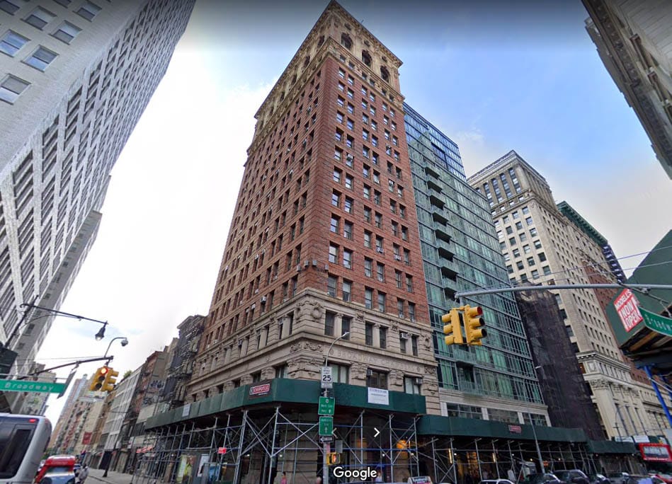 277 Broadway, also known as The Chambers Building, a landmark office building in New York City.