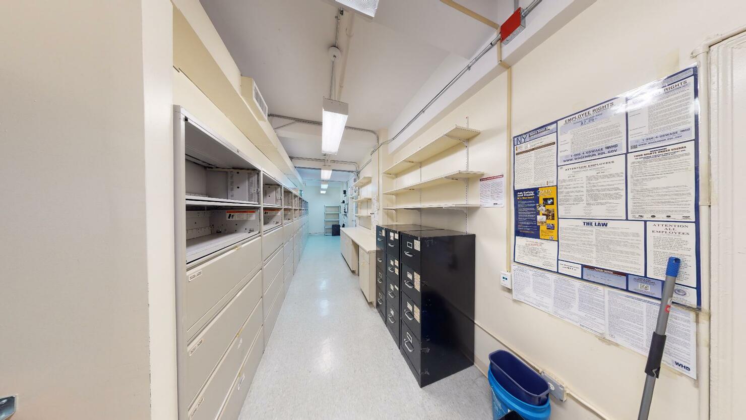 247 West 35th Street Office Space - Storage room