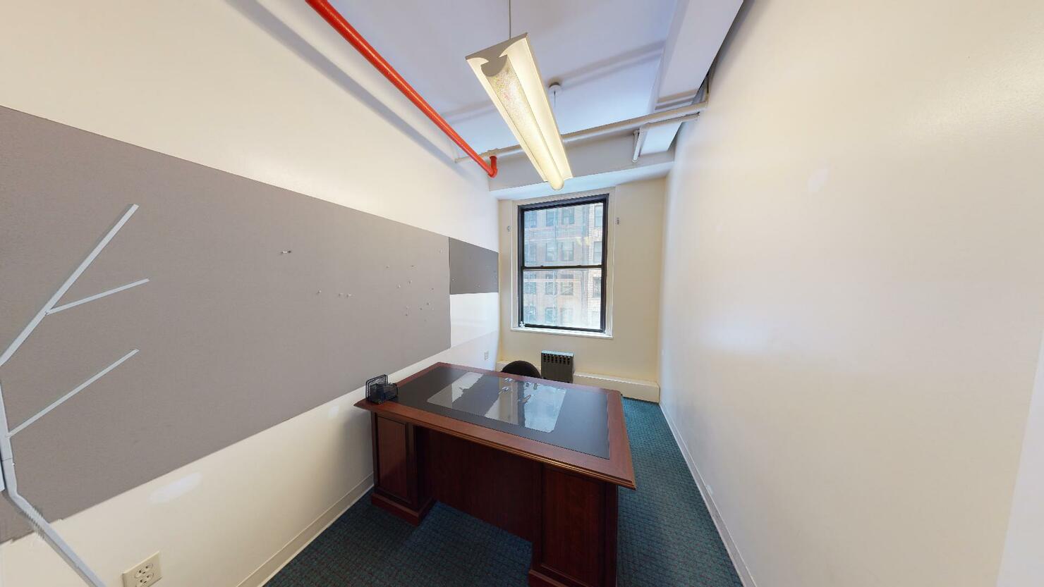 247 West 35th Street Office Space - Small Private Office with Large Window
