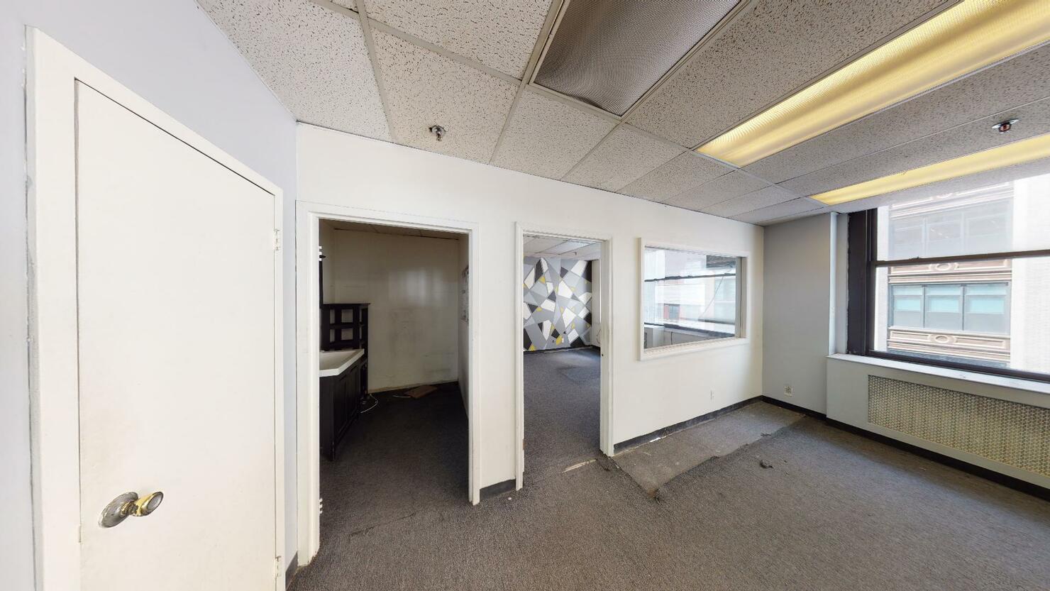 42 West 38th Street Office Space - door to privat room 1