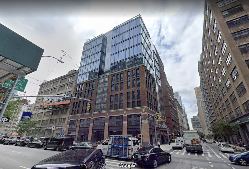 60 Charlton Street, a recently redeveloped Class A office building in Midtown South.