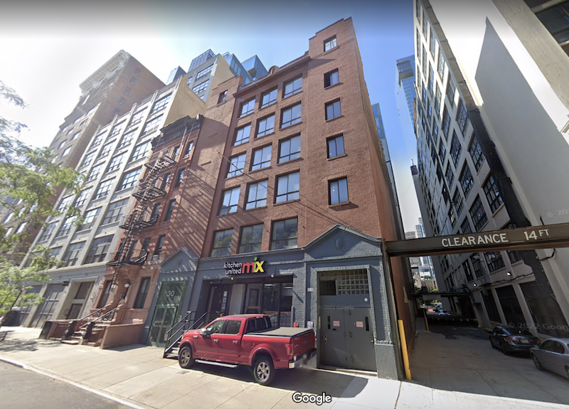 30 Vandam Street, boutique office building in Tribeca, New York City.