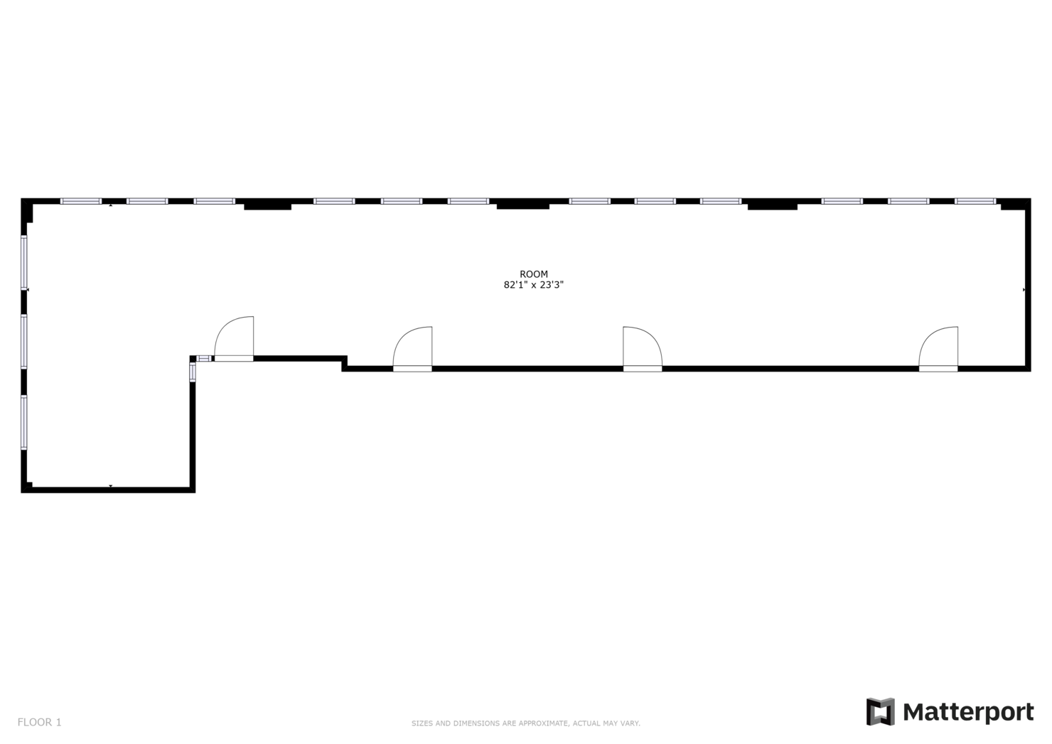 315 Fifth Avenue Office Space - Floorplan