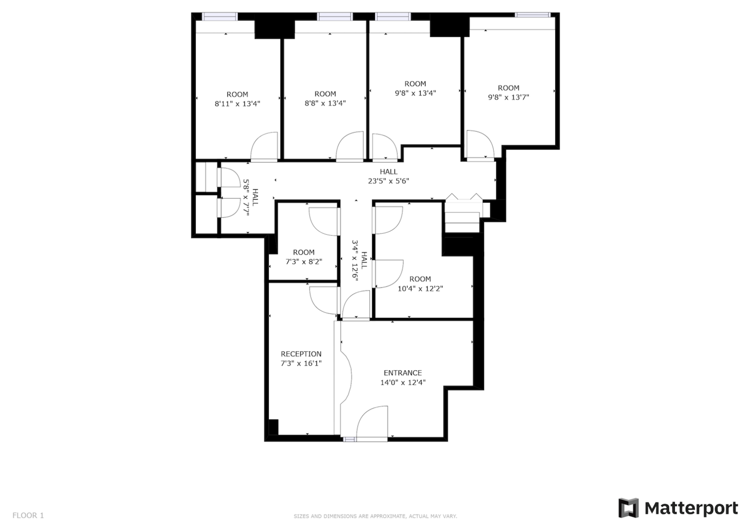 225 Broadway Office Space - Floorplan