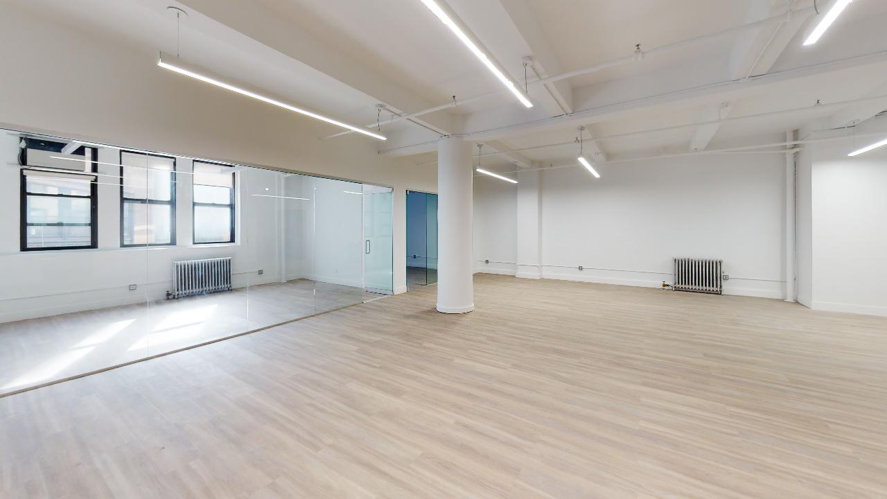 LED Lighting of Office Rental at 153 West 27th Street, #304