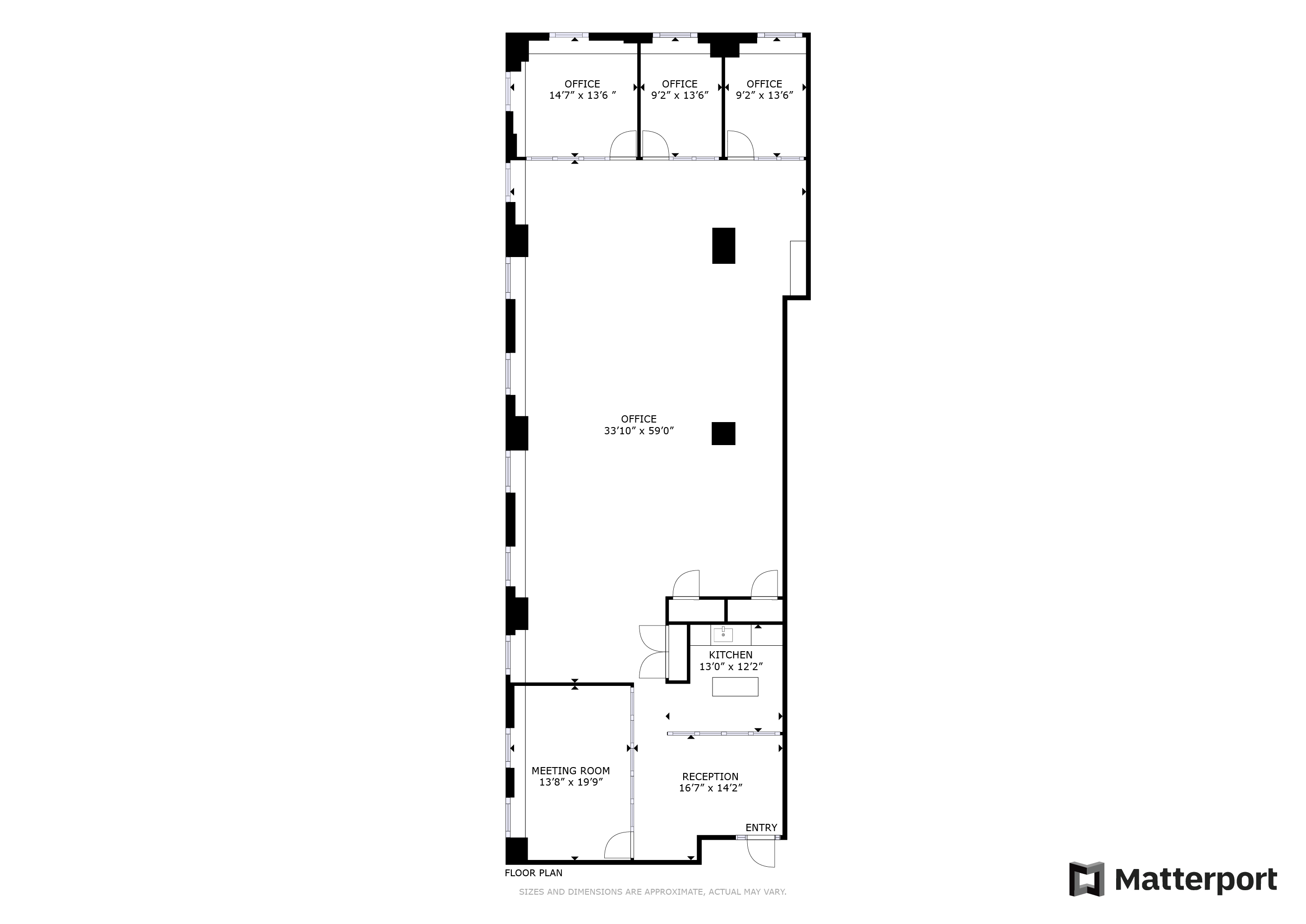 Floorplan, 250 Park Avenue, #1202