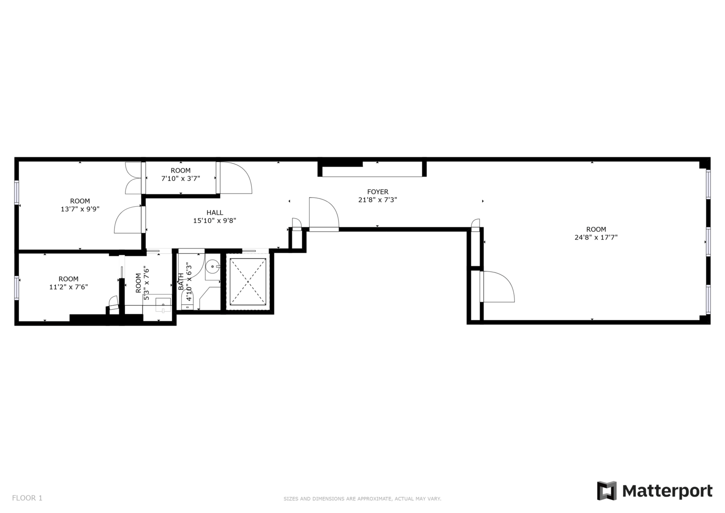 23 East 67th Street Office Space - Floorplan