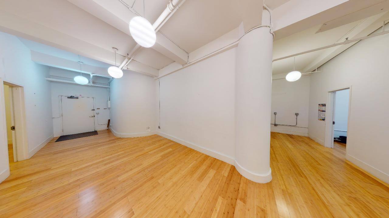 View of entryway and reception at Corridor View of offices at 153 West 27th Street, #300