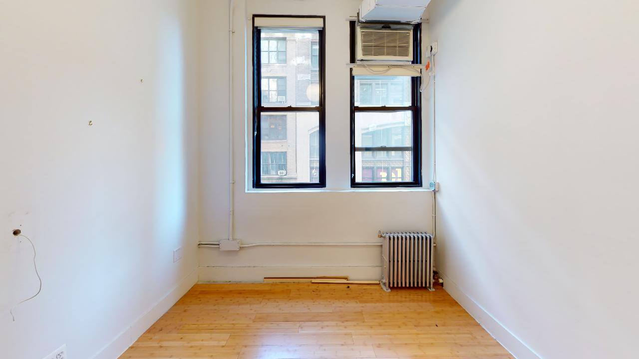 View of street from small office at Corridor View of offices at 153 West 27th Street, #300