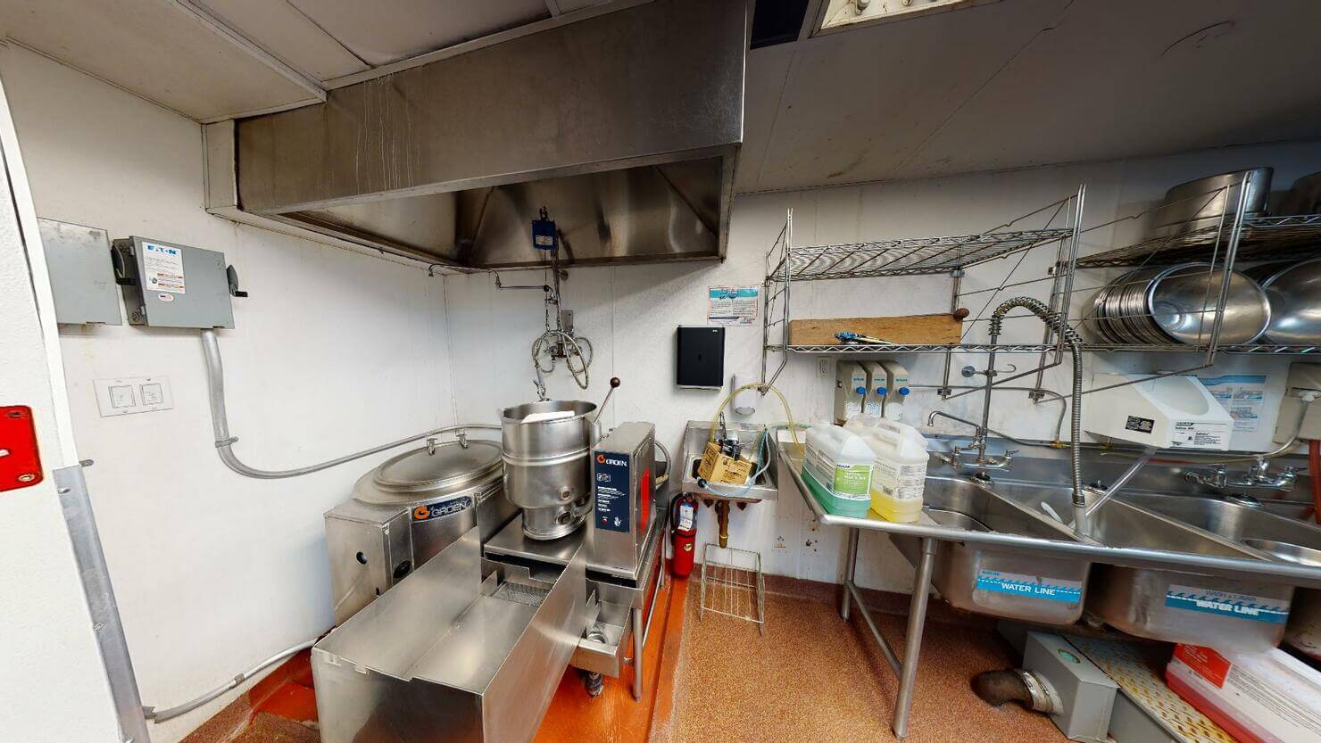 369 Lexington Avenue Restaurant Space - Kitchen in the Basement