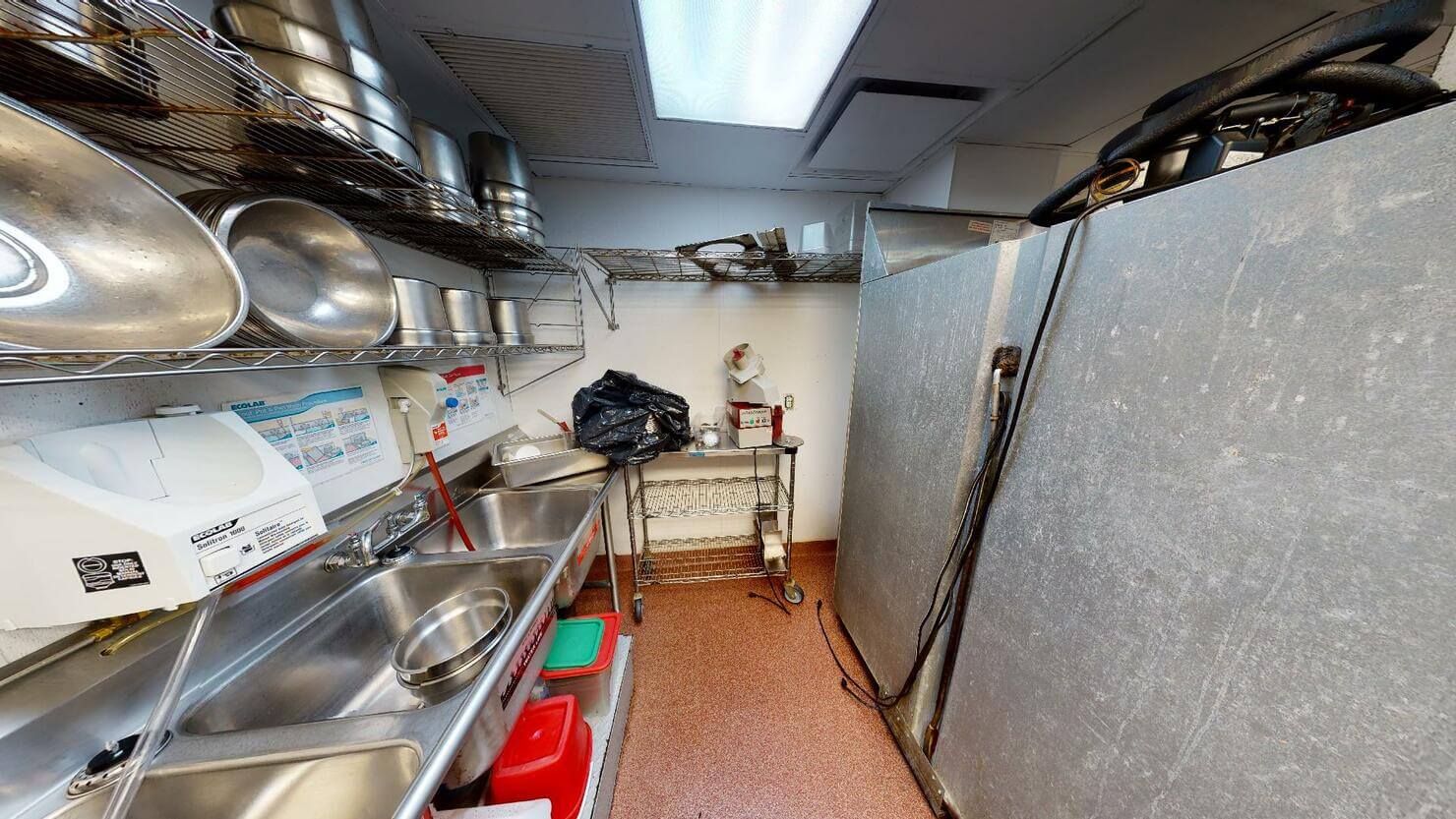 369 Lexington Avenue Restaurant Space - Fresh-Ingredient-Washing Area in the Basement