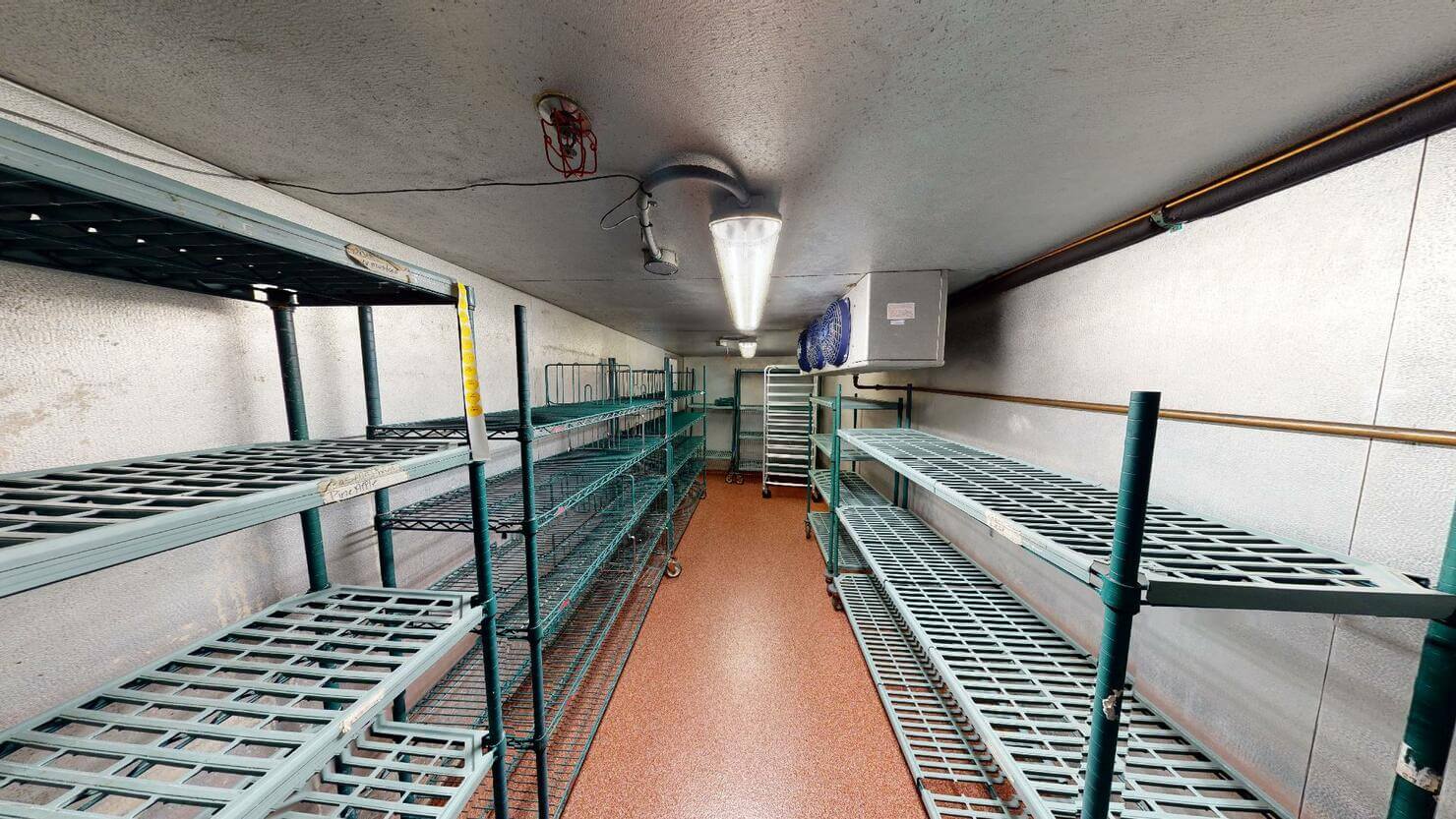 369 Lexington Avenue Restaurant Space - Shelving in a Storage Room in the Basement