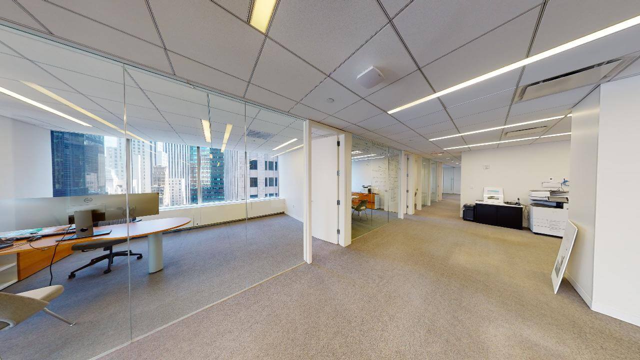 540 Madison Avenue Office Space - Glass Offices