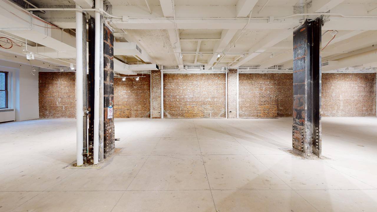 595 Madison Avenue Office Space, 5th Floor - Red Brick Walls