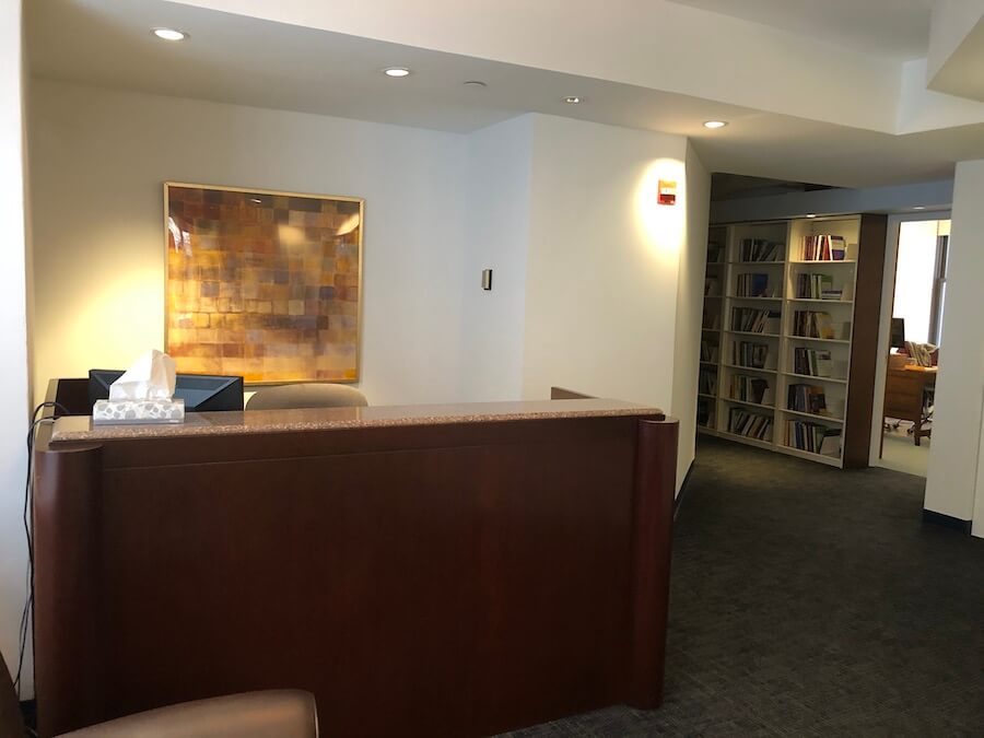 Broadway Office Space - Reception Area