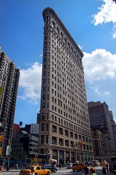The Flatiron Building is the most famous office real estate in Midtown South.