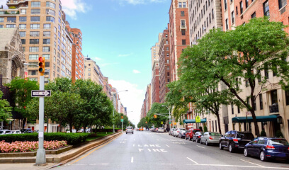 Park Avenue, Upper East Side, prime office space for lease in prestigious Uptown Manhattan.