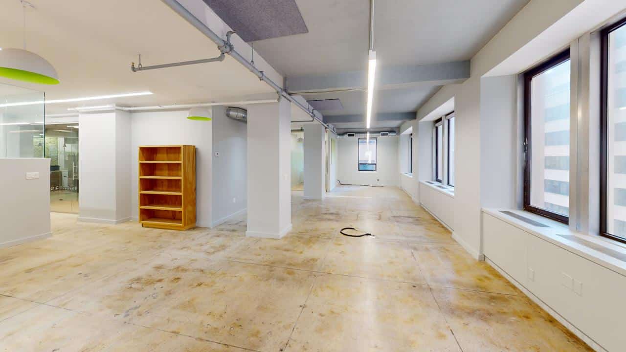 Panoramic view of open area, 369 Lexington Avenue office space3