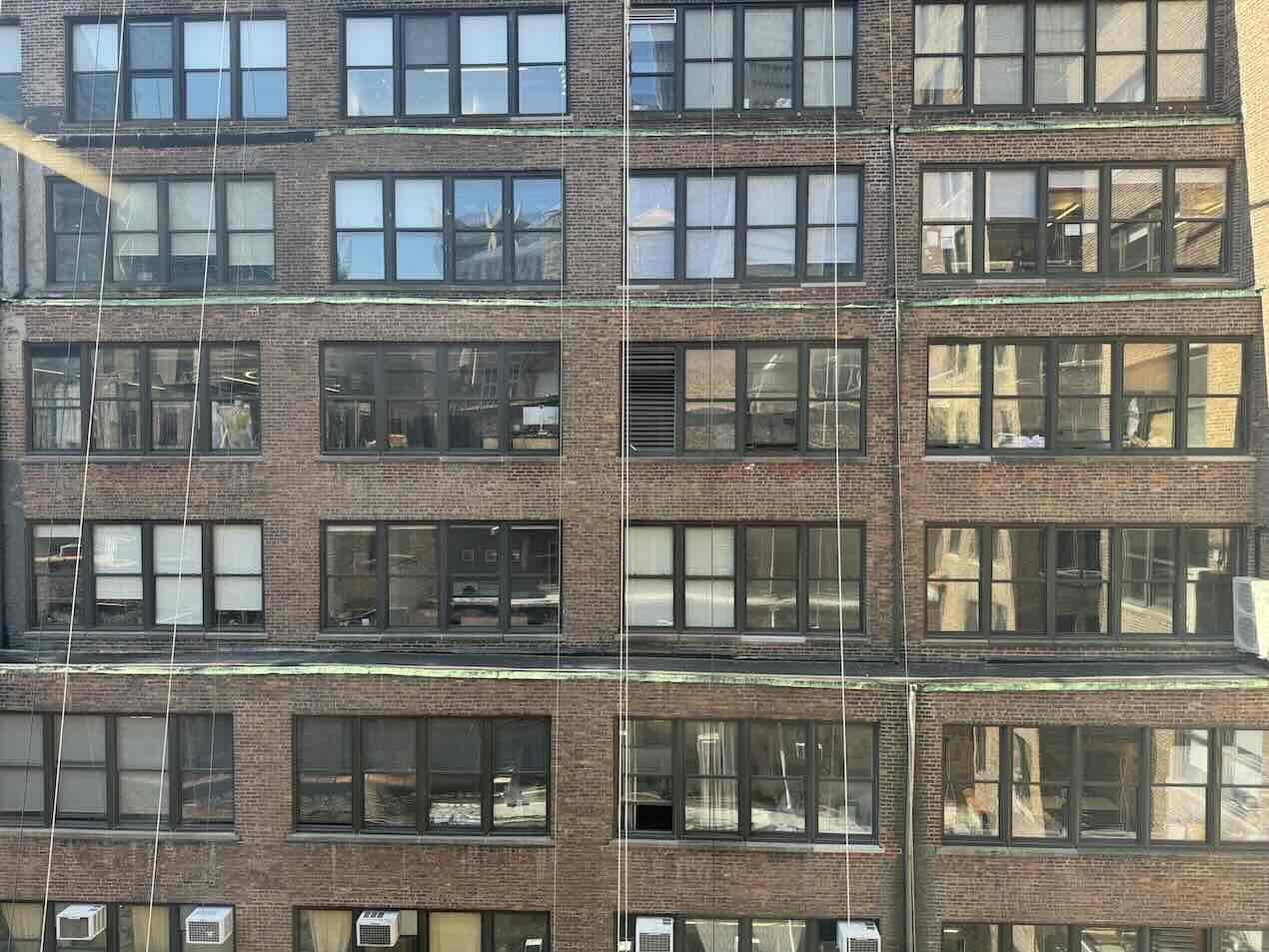 252 West 38th Street Office Space - Window View