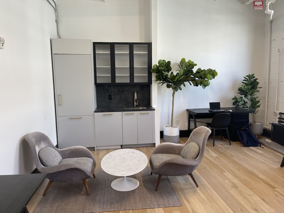 Full-Floor Loft Office Space for Lease at 134 Spring Street, in the heart of SoHo, Manhattan.