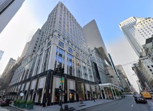 745 Fifth Avenue (U.S. Rubber Building)located in Midtown Manhattan NYC