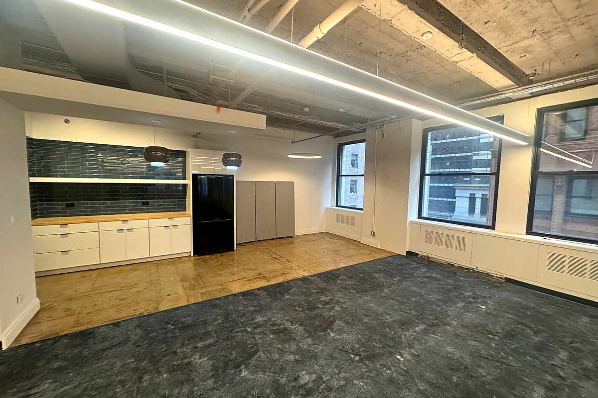 80 Maiden Lane Office Space - Open Layout with Modern Kitchen