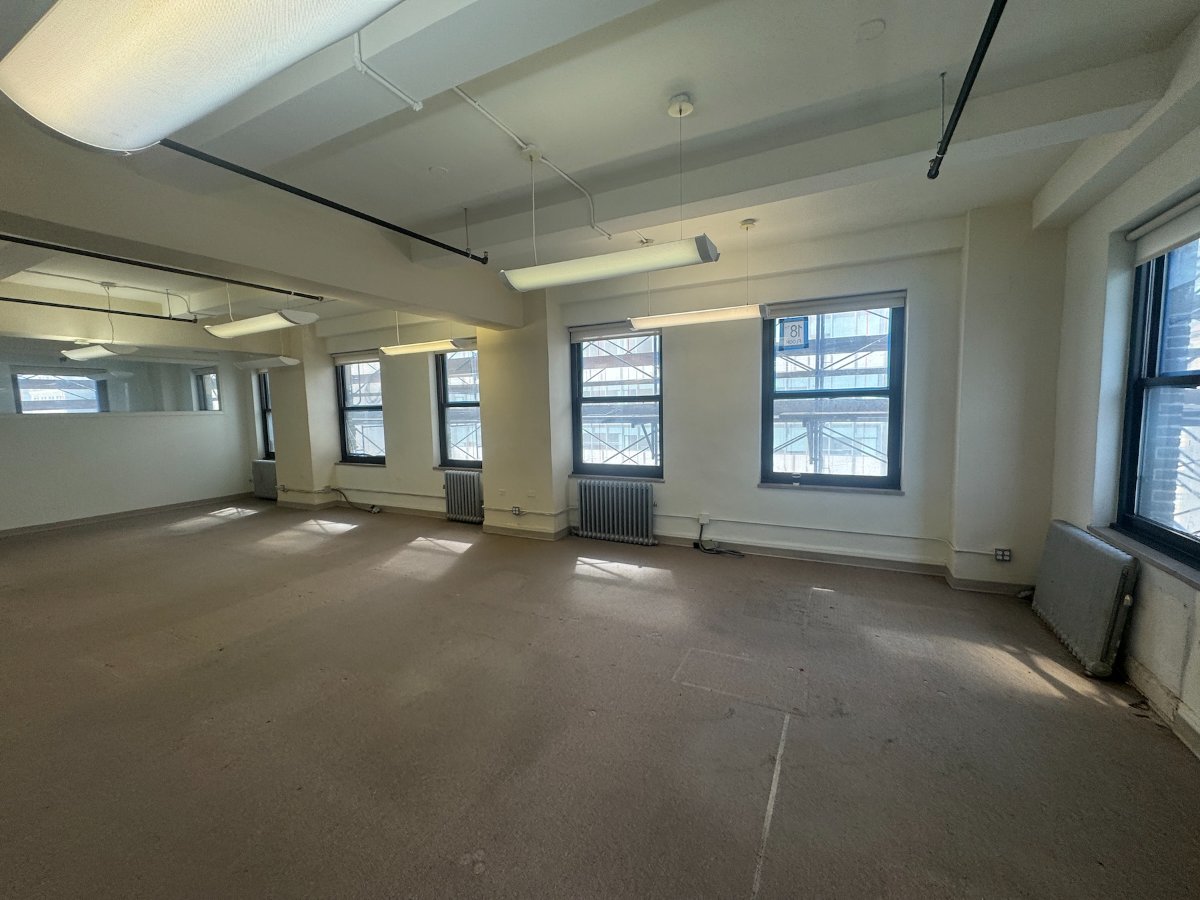 Bright office space with exposed beams and city views, 315 Madison Avenue #1201